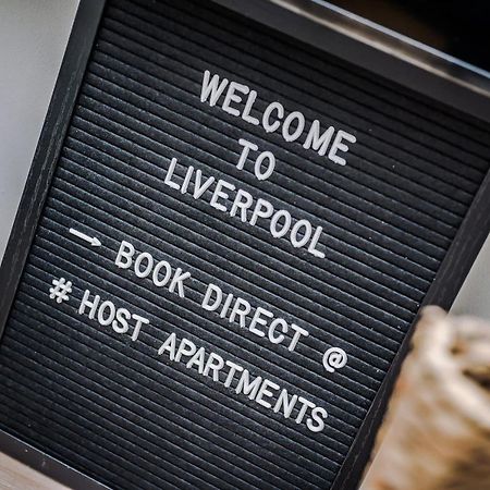 Host Apartments - Contemporary 3 Bed Apt With Balcony - Perfect For Long Stays Liverpool Buitenkant foto
